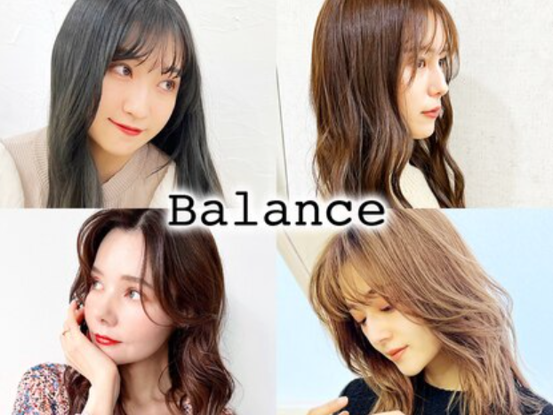 【前橋】≪20～30代女性に圧倒的人気！≫≪社会保険完備≫≪有給休暇あり≫デザインカラーが大人気！スタッフ同士仲が良く、お給料・お休み・成長のすべてが叶うサロンです！「Balance（バランス）」からアシスタント（美容師）の求人☆★