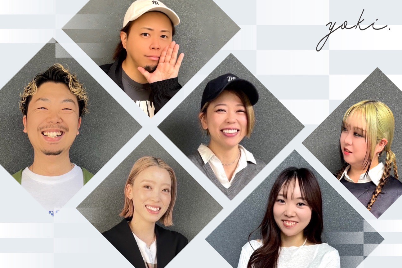 【博多駅】≪社会保険完備・完全週休二日制・完全歩合制・保障給あり・マンツーマン接客≫正社員と業務委託の働き方を選べます！丁寧なカウンセリングと高い技術力が愛されるアットホームなヘアサロン「yoki.（ヨキ）」からスタイリスト（美容師）の求人☆★