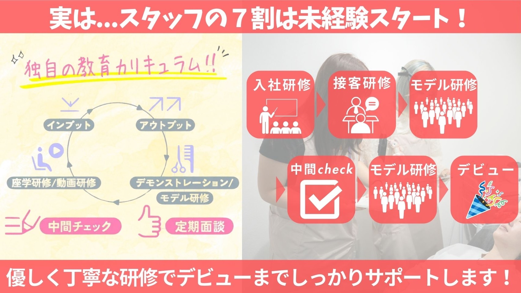 【横浜駅】≪実働8時間・20時までに退勤可能≫≪完全週休2日制・土日祝休み月1回≫≪ノルマ・残業一切無し≫≪未経験・新卒生OK≫≪社会保険完備≫≪髪色自由・ネイルOK≫抜群の集客力を誇る人気サロン!急成長のサロンで働くことができます!「ADDICT 横浜店(アディクトヨコハマテン)」からアイブロウリストの求人☆☆