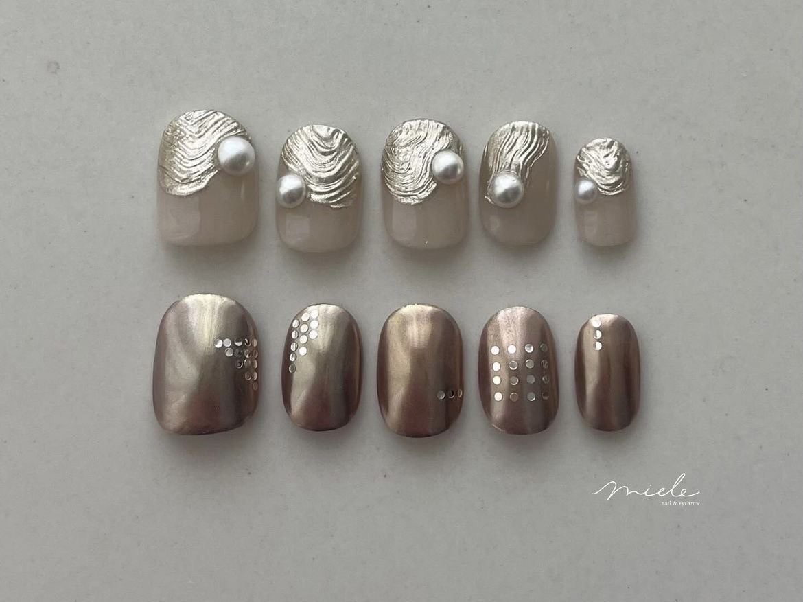 【四ツ橋】≪客単9000円以上≫≪髪色・ネイル自由≫≪自由出勤制≫≪土日休みOK≫≪ママさんの応募歓迎≫お客様1人1人の希望に合わせた施術が人気のサロン！お爪の状態に合わせて、ベースジェルを変えているためモチが良くお客様から好評です！「miele（ミエレ）」からネイリスト（ネイル）の求人☆☆