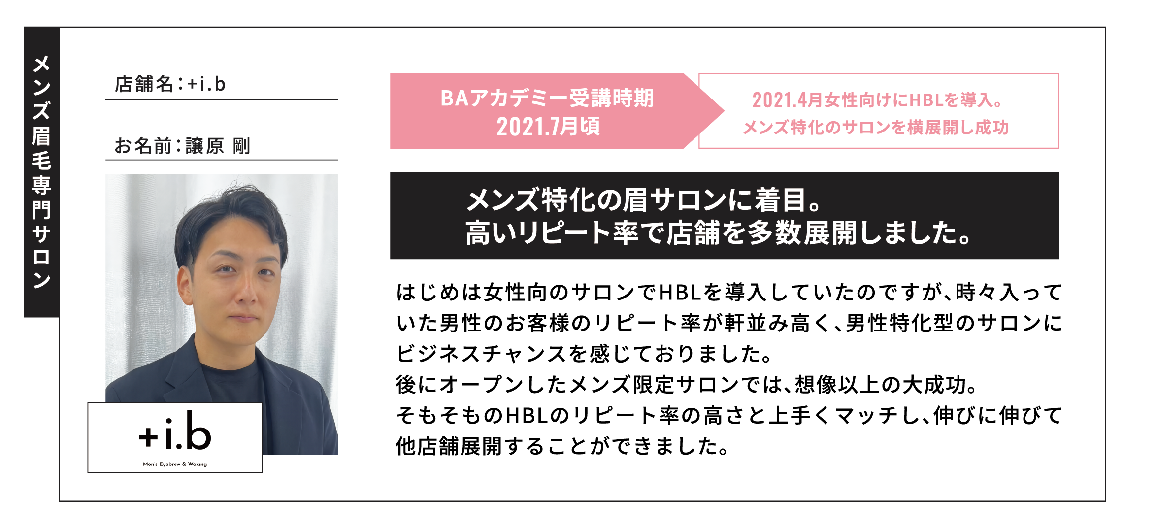 【松山市駅】美容師免許が無い方でもOK!未経験から研修OK!≪社会保険完備≫≪完全週休2日制≫≪土日祝休み月1回OK≫≪髪色自由・ネイルOK≫≪実働8時間≫≪20時までに退勤可能≫≪モデル集めサポートあり≫≪研修中もお給料あり≫未経験スタートで大活躍のスタッフ多数在籍!「メンズ眉毛専門店 +i.b 松山店(メンズマユゲセンモンテン プラスアイビー マツヤマテン)」からアイブロウリストの求人★☆