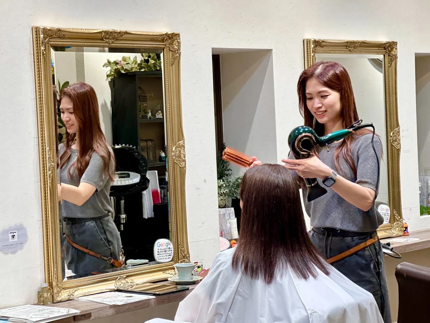 【鎌取】≪時短正社員もOK≫≪マンツーマン入客≫≪土日祝休みOK≫ライフワークバランス重視の方にもおすすめ！スタッフファーストな就業体制を整えている人気サロン！「ref-le（ルフール）」からスタイリスト（美容師）の求人☆★