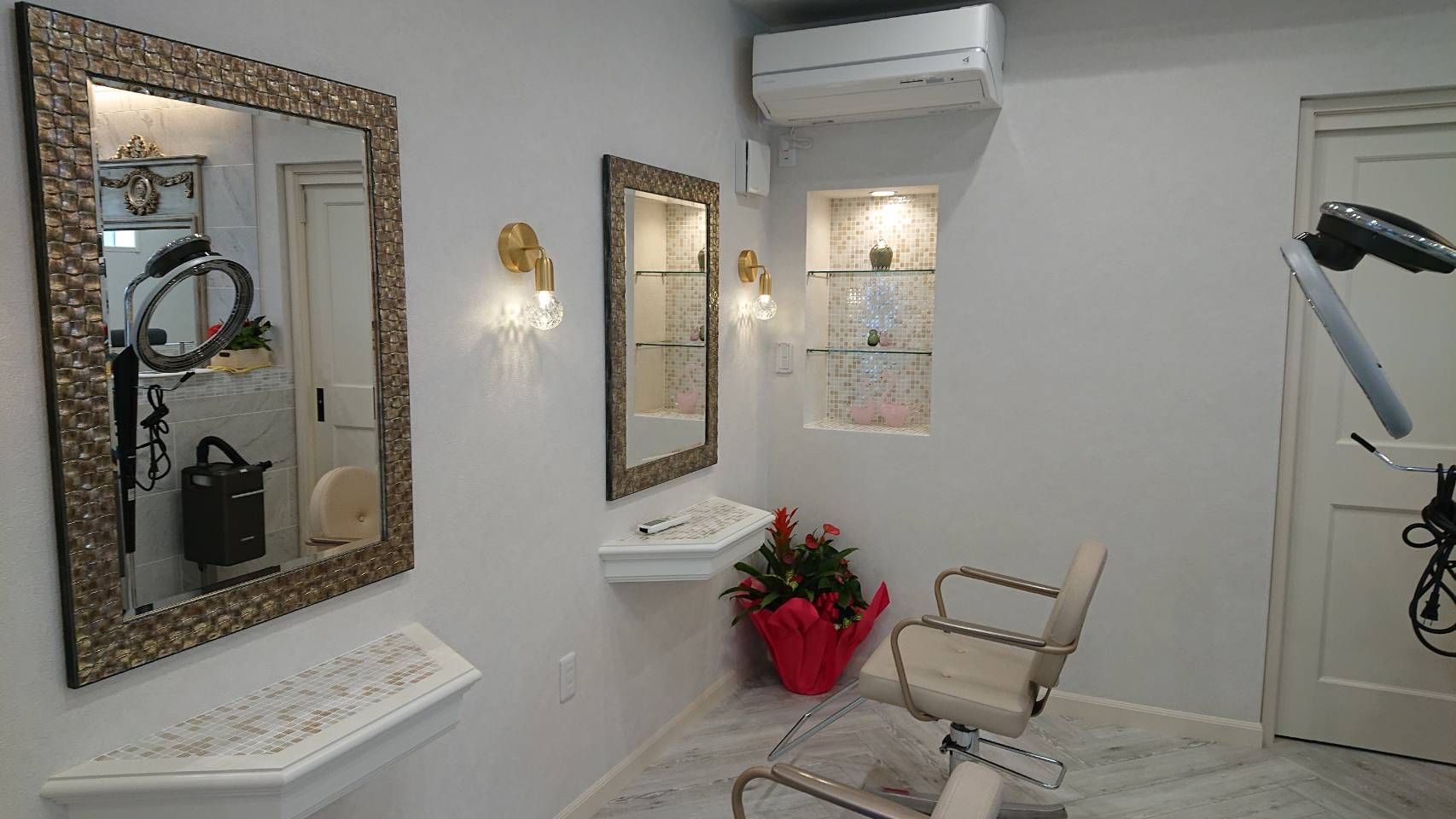 【北信太】≪パート・アルバイトの募集≫地域密着なプライベートサロン！お客様との距離が近い美容室として人気です！「hair space calm:K（ヘアースペースカームケー）」からアシスタント（美容師）の求人☆☆