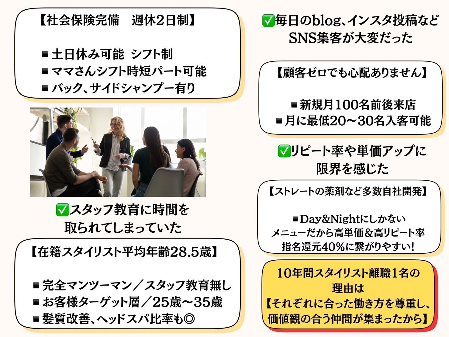 【天神】半個室【完全マンツーマンのブランドサロン】初のスタイリスト募集♪最低保証25万（ママさん20万）高単価×高リピート率×安定集客で売り上げを伸ばせる環境♪圧倒的な集客による「Maison de Day&Night（メゾンドデイアンドナイト）」からスタイリスト（美容師）の求人☆★