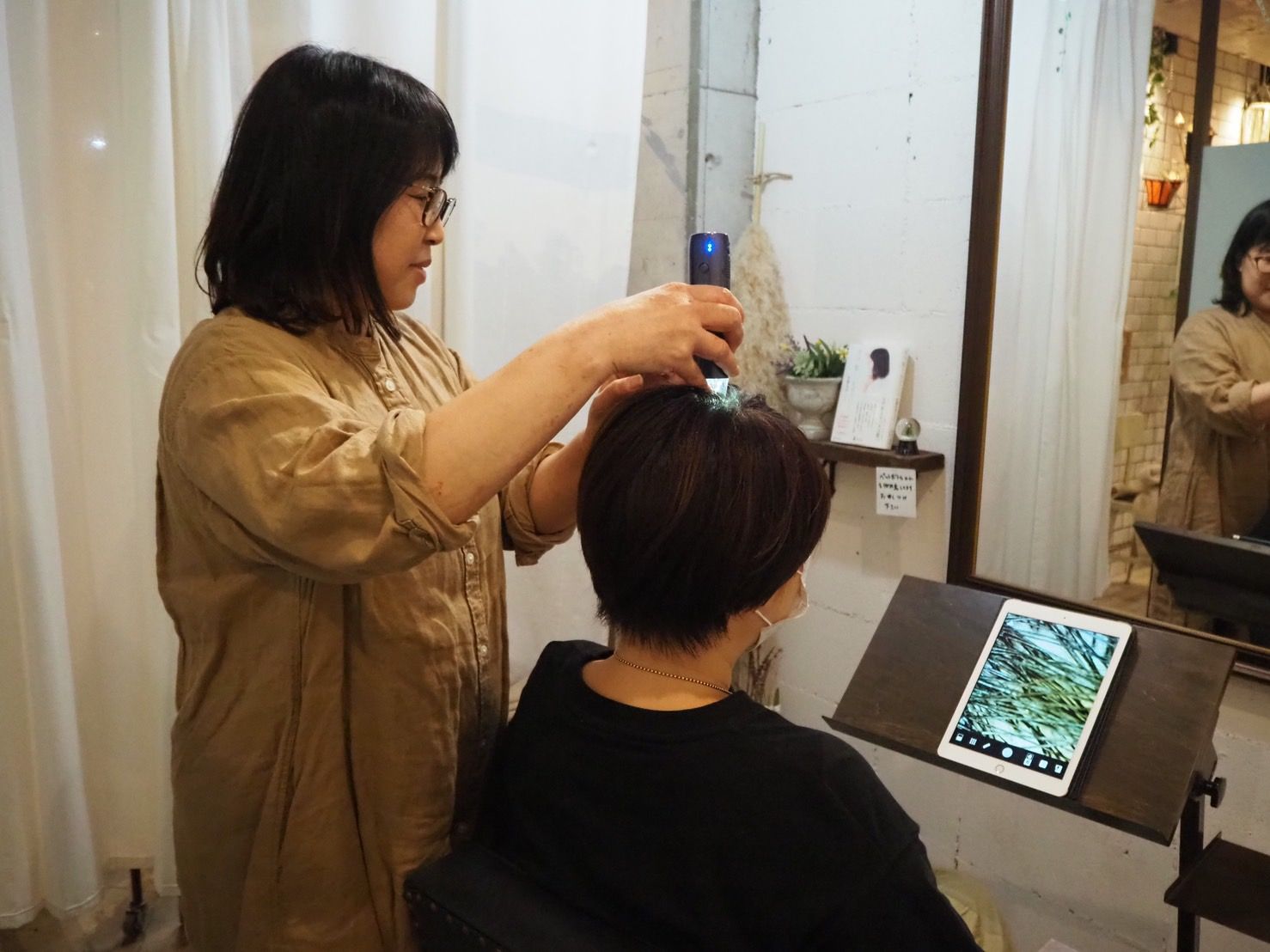 【上新庄】≪社会保険完備≫≪スタイリストオンリーサロン≫女性スタイリストが多く活躍するサロンです。家庭と両立をしていきやすいですよ！マンツーマンで丁寧にお客様と向き合い、家族や自分を大切にできるサロン「grant（グラント）」からスタイリスト（美容師）の求人☆☆