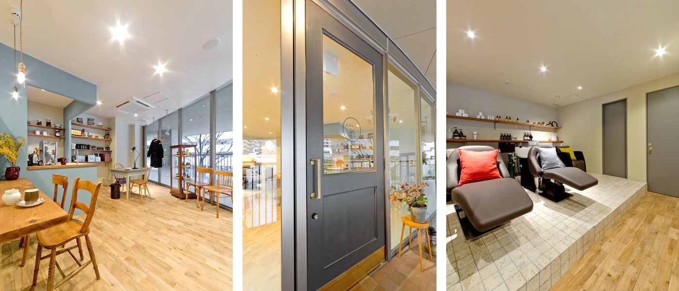 【宝塚駅】≪社会保険完備≫≪月8日休み≫福利厚生が整っており、しっかりと技術を学べます！コーヒーショップを併設しており、カフェのようなオシャレなサロンです♪Ameria（アメリア）からアシスタント（美容師）の求人☆★