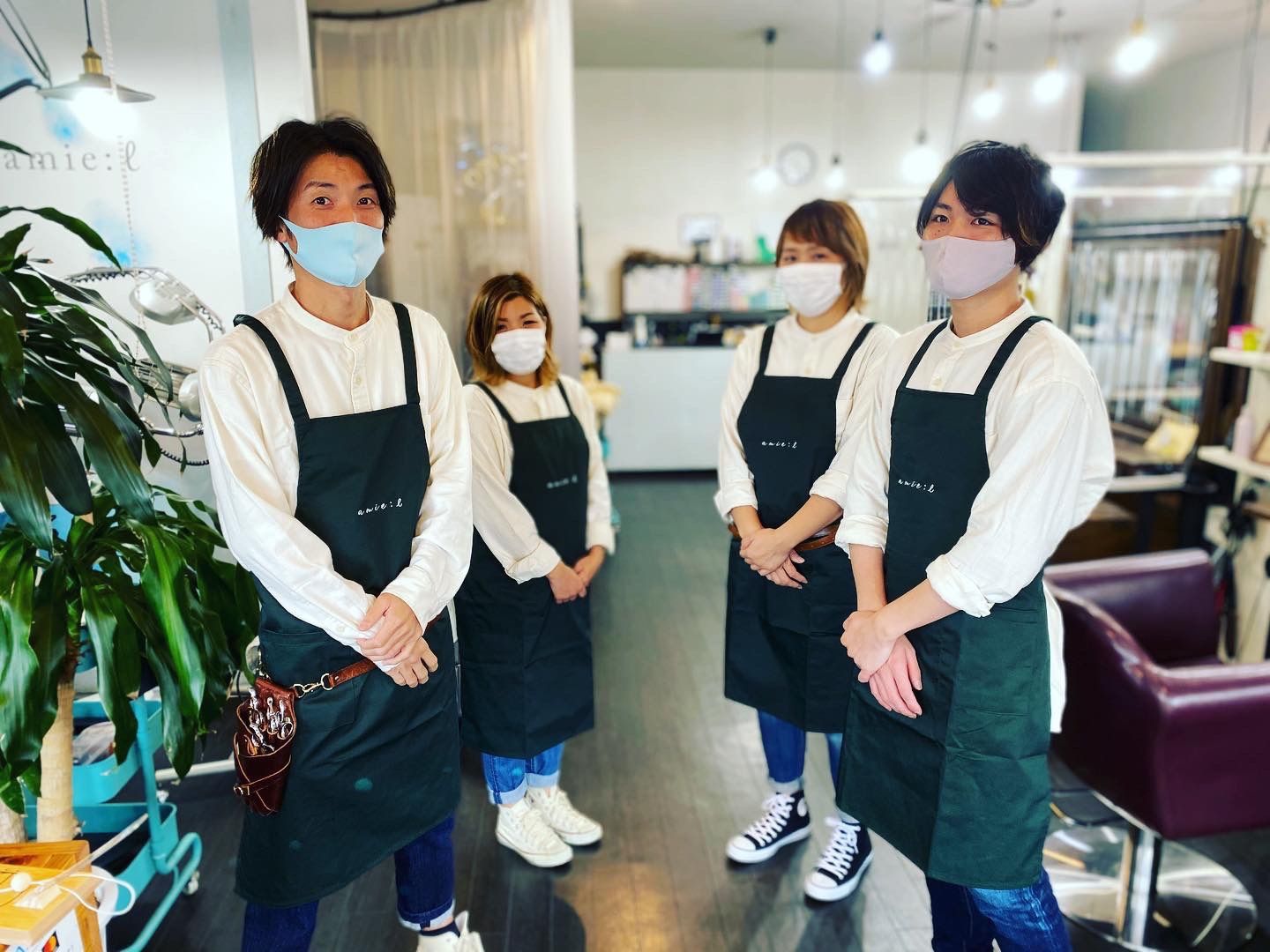 【通町】≪平均退勤時間19:00・サロンワーク中心・地域密着型≫働きやすい環境でパート・アルバイトも募集中！！お客様と長いお付き合いを目指すプライベートの時間も大切にできるヘアサロン「amie:1000cc（アミーリットル）」からスタイリスト（美容師）の求人☆★