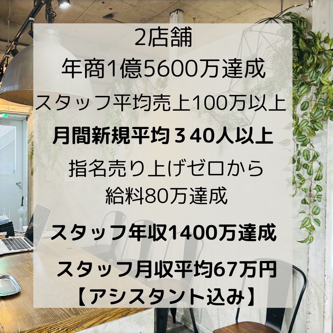 【相模大野】≪平均月収67万円・最高月収200万円以上≫≪土日祝休みOK≫エリアトップレベルの人気を誇るサロンが新店舗をオープン!「HERSHE by apollo(ハーシーバイアポロ)」からスタイリスト(美容師)の求人☆★
