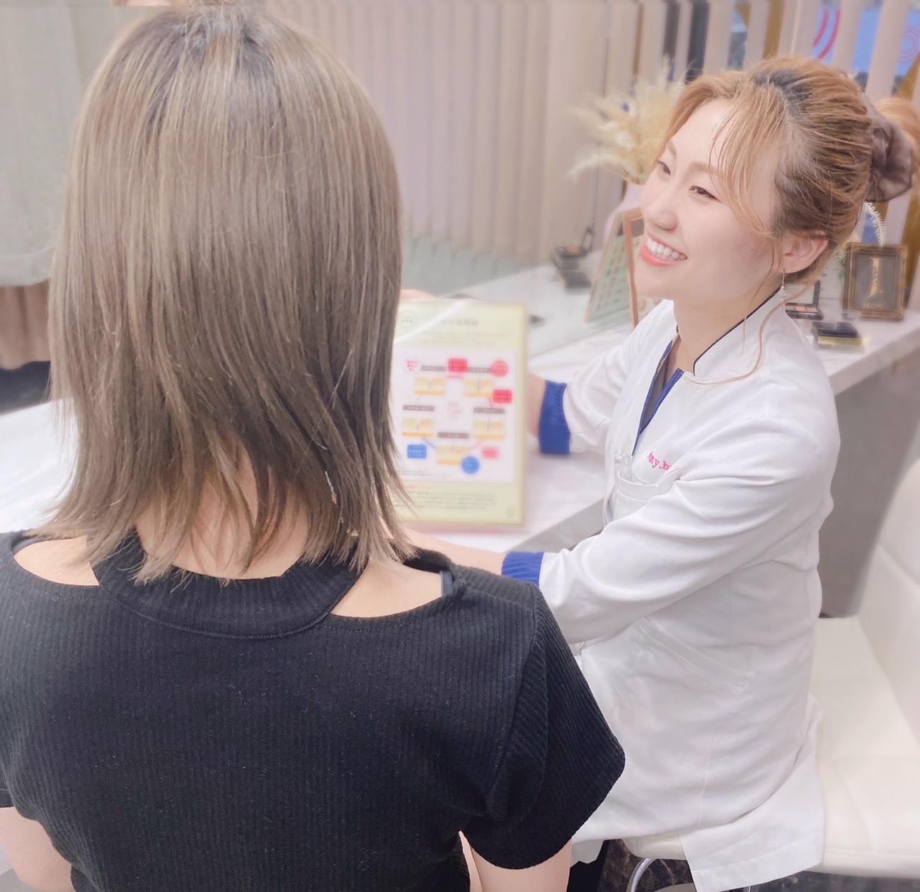 【中仙道】中四国初のアイブロウデザイン専門校「JAPAN BROWTIST SCHOOL」のインストラクター直営!≪未経験も安心の研修体制≫≪実働8時間≫≪社会保険完備≫全国トップレベルの技術を誇る「eyeny.brow 岡山店(アイニーブロウオカヤマテン)」からアイブロウリストの求人☆☆