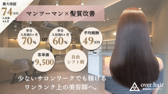 over hair 池袋店（オーバー ヘアー イケブクロテン）