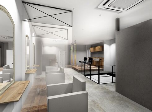 半個室型髪質改善 alpha hair salon 久留米店（ハンコシツガタカミシツカイゼン アルファ ヘア サロン クルメテン）