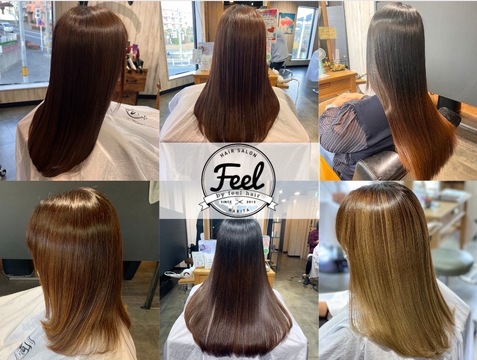 【成田駅】≪月8日休み≫≪土日休みOK≫≪社会保険完備≫≪18時までの退勤可能≫≪髪質改善ウリ≫最低保証給があるため安心！基本残業なし！退勤時間も早く、お休みもしっかり取れるためプライベートも充実できる環境！「feel by feel hair（フィールバイフィールヘアー）」からスタイリストの求人☆★