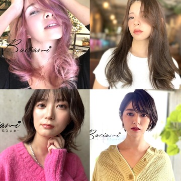 【櫛田神社前駅】≪完全週休二日制or月休6日選択OK・社会保険完備≫独立支援あり！！トータルビューティーサロンなのでまつエク、フェイシャルエステなど学べます！！還元率も良く高収入を狙える＆入客チャンスもあるヘアサロン「Baciami Hair&Spa（バーシャミヘアーアンドスパ）」からスタイリスト（美容師）の求人☆★