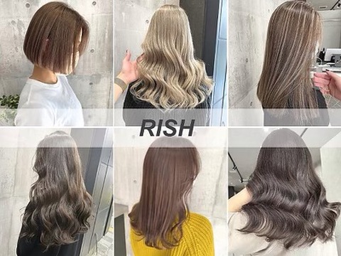 【和歌山市駅】≪社会保険完備≫≪月8日休み≫≪スタイリストデビュー最短2年≫デザインカラーが大人気のヘアサロン！営業中レッスンで早期デビューが可能です！「hair salon RISH（ヘアーサロンリッシュ）」からアシスタント（美容師）の求人☆★