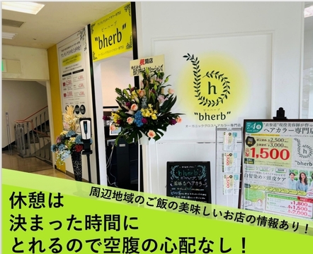 【入間市駅】≪週2日からOK≫≪社会保険あり≫エイジングケアもするヘアカラー専門店です。手に優しい薬剤で、お肌が弱い方にもおすすめ！「オーガニックグロスヘアカラー専門店bherb 西武入間市駅ペペ店（オーガニックグロスヘアカラーセンモンテンビーハーブ セイブイルマシエキペペテン）」からカラーリスト（美容師）の求人☆★☆