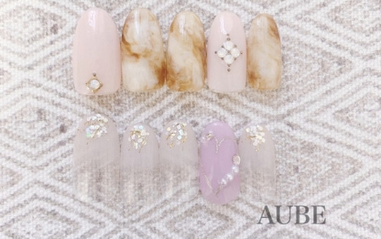 【渋谷駅】◆自由出勤制・交通費全額支給・時短勤務OK◆様々な働き方の希望に応じて働くことが出来ます！スタッフさんからの意見をしっかり相談をのってもらえる風通しの良い社風「AUBE（オーブ）」からネイリスト（ネイル）の求人☆☆