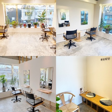 【出町柳】≪マンツーマン施術≫≪社会保険完備≫≪平均客単価12000円≫≪土日休みOK≫正社員か業務委託を選べるサロン！高単価サロンなので数をこなさなくても稼げる！！「RUKU（ルク）」からスタイリスト（美容師）の求人☆★