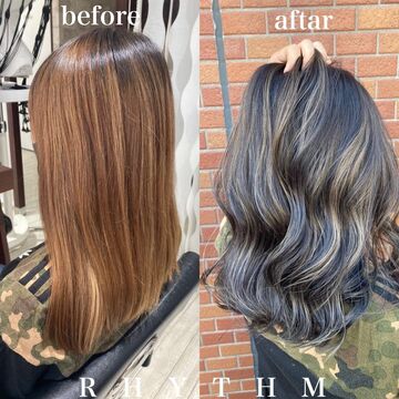 【大橋】≪月給17万円スタート≫しっかりレッスンを学べるので自信を持ってスタイリストデビュー出来ますよ！温かい雰囲気のオーナーさんとスタッフさんが在籍している地域密着型×少人数制のヘアサロン「RHYTHM（リズム）」からアシスタント（美容師）の求人☆★