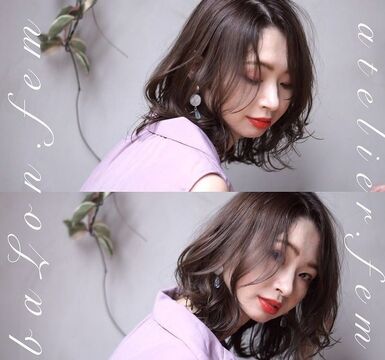 【赤坂駅】≪正社員or業務委託の選択可能≫安定した働き方や高収入を狙える働き方が可能！！しっかり時間を確保しお客様と関わり、口コミ評価も好調な実力派ヘアサロン「atelier.fem（アトリエフェム）」からスタイリスト（美容師）の求人☆★