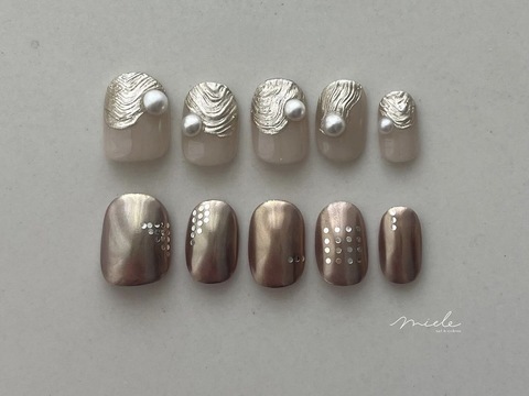 【四ツ橋】≪客単9000円以上≫≪髪色・ネイル自由≫≪自由出勤制≫≪土日休みOK≫≪ママさんの応募歓迎≫お客様1人1人の希望に合わせた施術が人気のサロン！お爪の状態に合わせて、ベースジェルを変えているためモチが良くお客様から好評です！「miele（ミエレ）」からネイリスト（ネイル）の求人☆☆