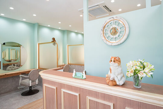 【鶴間】 保障給あり  完全マンツーマン  独立支援制度あり 住宅地に佇む地域に愛されるヘアサロン★完全歩合制 フリー44％／指名55％還元 により平均月収35万円以上!!!土日休みなどプライベート重視もOK★Anphi 鶴間（アンフィツルマ）からスタイリスト（美容師）の求人★☆