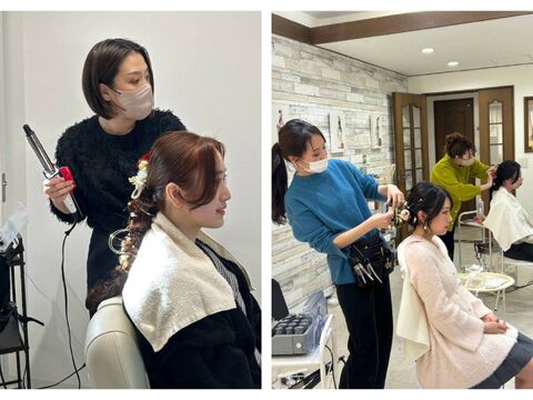 【名古屋駅】≪完全週休2日制≫≪有給休暇あり≫≪夏季休暇あり≫≪完全個室≫髪質改善やヘアメイクに定評のあるサロン！完全個室でお客様にしっかりと向き合いながら施術できるため、カウンセリングやコミュニケーションを大切にしたい方にもオススメです！「Hair collection Unge 名駅店（ヘア コレクション アンジュ メイエキテン）」からスタイリスト（美容師）の求人★☆