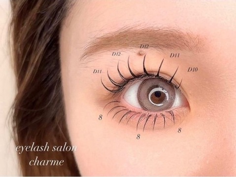 【難波】≪掛け持ちなし・お客様ファースト≫≪19時までの営業≫≪早い日は18時退勤≫≪土日休み月3～4日OK≫≪髪色・ネイル自由≫「Eyelash Salon charme（アイラッシュサロンシャルム）」からアイリスト（まつげエクステ・まつげパーマ・アイブロウ）の求人☆★